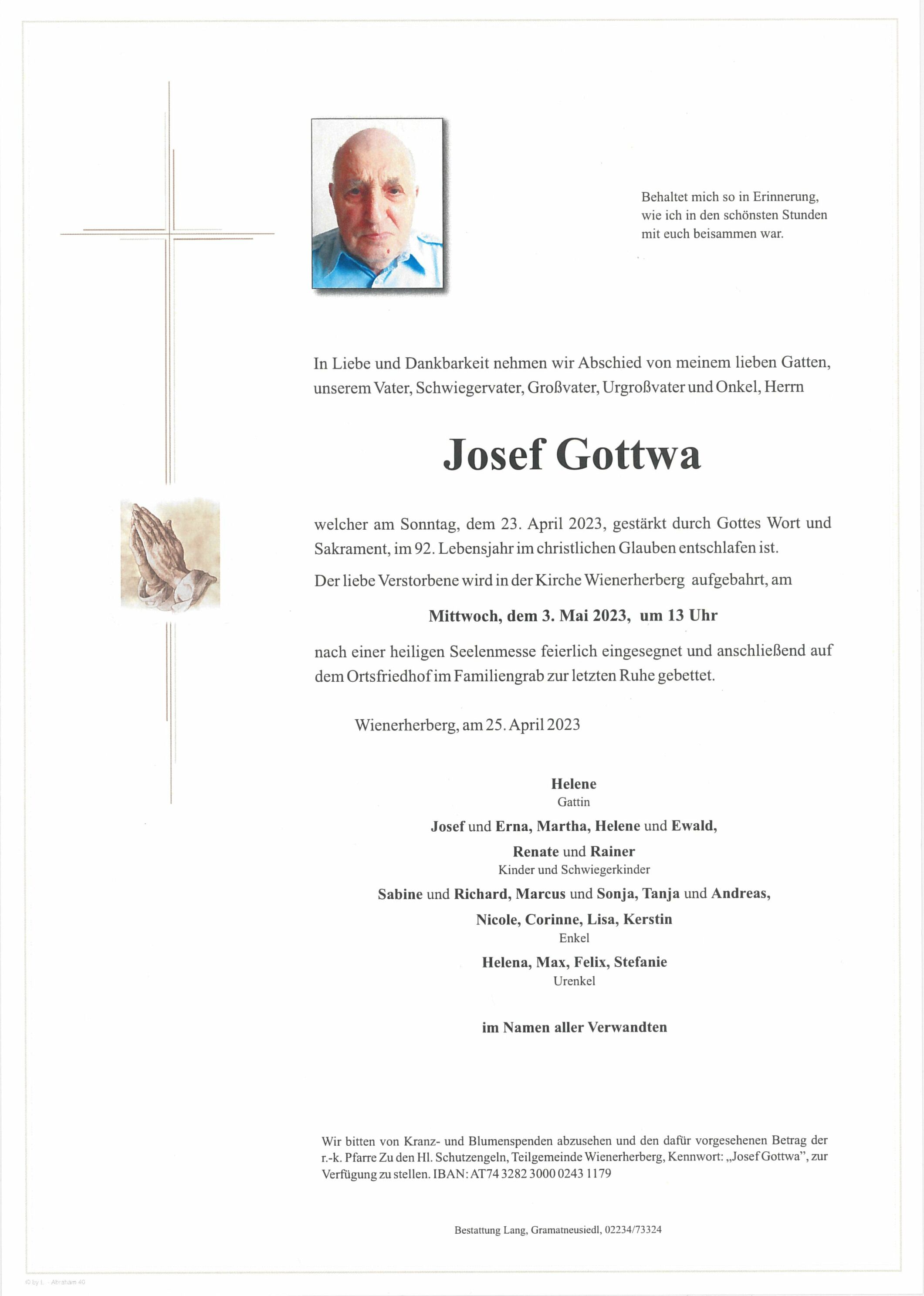 Josef  Gottwa